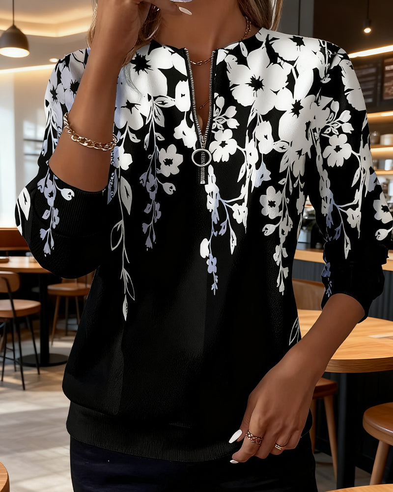 Saely dames sweatshirt LEOMAJA